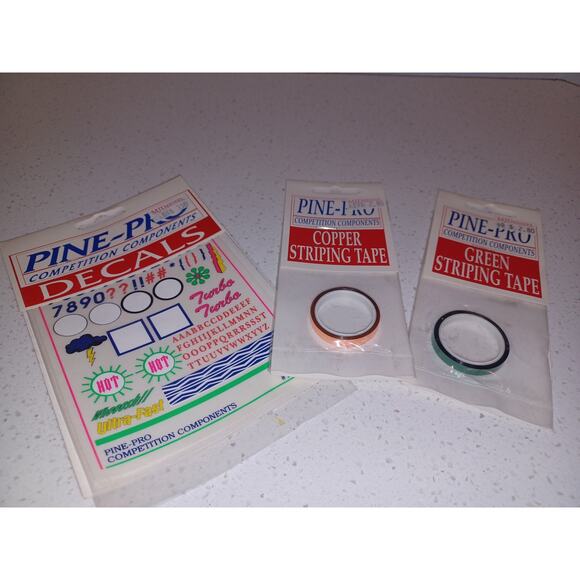 Variety Pinecar/ Pine Pro Stick-On Decals - Picture 8 of 9